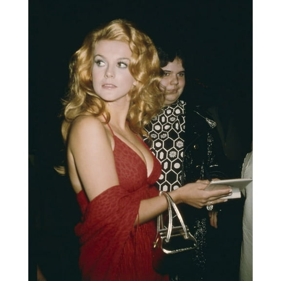 Ann-Margret Rare Red Sleevelss Gown Looking Over Shoulder 24X36 Classic Hollywood Poster