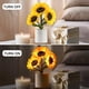 thumbnail image 5 of Lámpara LED de Girasol, Luz de Girasol Artificial, Lámpara de Flores Recargable por USB para Regalo del Día de la Madre para Dormitorio, 5 of 5