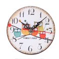 thumbnail image 1 of Reloj de pared de estilo búho de dibujos animados, reloj de pared de madera redondo silencioso, sala de estar, dormitorio, accesorio de decoración del hogar, regalos de Navidad Noticed JJ15751-05, 1 of 4