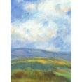 thumbnail image 2 of Thomas, H. 19x24 White Modern Wood Framed Museum Art Print Titled - Mountain View V, 2 of 4