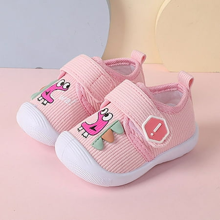 

〖Yilirongyumm〗 Baby Shoes Children Cartoon Calling Shoes Baby Toddler Calling Shoes Non Slip Rubber Sole Outdoor