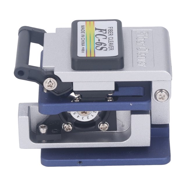 Fiber Cleaver, Fiber Optic Cleaver Auto Blade Return FTTH Cold Splicing Tool 12 Blade for Telecommunications for 3.0mm