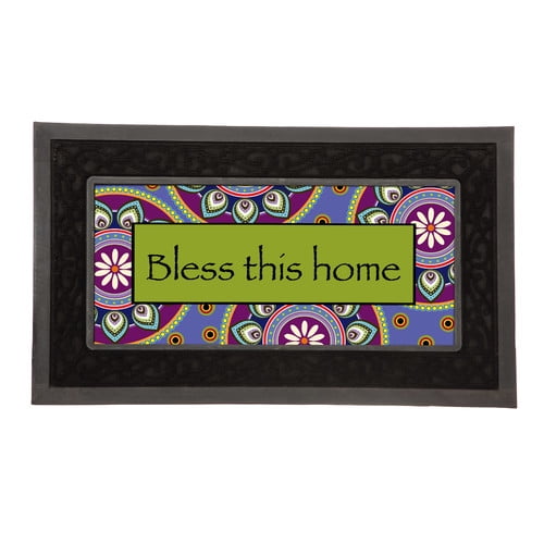 Evergreen Flag & Garden Sassafras Bless This Home Decorative Insert
