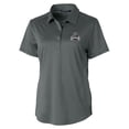thumbnail image 2 of Women's Cutter & Buck Steel Utah State Aggies Vault Prospect Textured Stretch Polo, 2 of 3