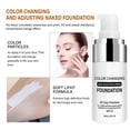 thumbnail image 3 of Banzch Foundation Color Changing For Aging Skin,Liquid Makeup Base Nude Face Cover Concealer Cream, Warm Skin Tone Moisturizing Cover For Women Girls30ml,Mothers Day Gifts, 3 of 7