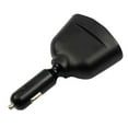 thumbnail image 5 of Car Charger Car Accessories Double Barrel LED Digital Display Type-C+QC3.0+2.4A, 5 of 6