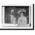 thumbnail image 2 of Historic Framed Print, Dr. E.E. Brown with Mrs. Fannie F. Andrews, 17-7/8" x 21-7/8", 2 of 9