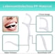 thumbnail image 3 of 300 Pieces Dental Floss, Dental Floss Sticks Disposable Oral Cleaning Floss Dental Flossers, 3 of 5