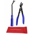 thumbnail image 1 of Graflsoa Professional Car Panel Removal Kit with Storage Bag - Durable Manganese Steel Tools for Rivet, Clip, and Fastener Removal - Includes 8-Inch Pry Bar, Spring-Loaded Pliers, and Trim Wedges, 1 of 7
