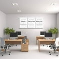thumbnail image 2 of Inspirational Wall Art - Framed Canvas Wall Art,Grind Slogan,Success Quotes, Office Wall Art, White Large Poster, Positive Motivational, Execute Poster (C-3pcs,12x16inchx3pcs), 2 of 6