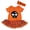 Orange/Orange Sequins, variant on Petitebelle Black Skull Face Bodysuit Tutu Baby Dress Nb-18m (White/Black Silver Halloween, 3-6 Months)