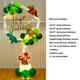 thumbnail image 4 of Kit de soporte para arco de globos con temática de dinosaurios y jungla para fiestas de cumpleaños, 4 of 5