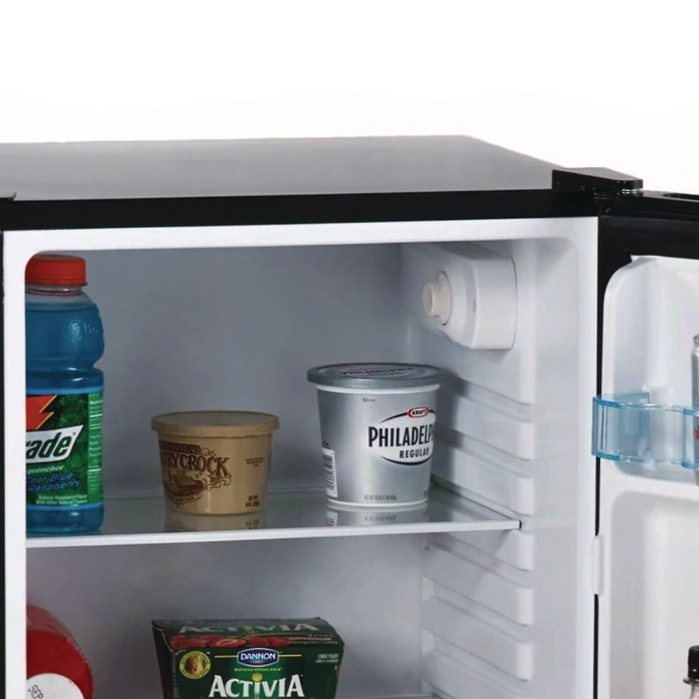Avanti AR321BB 115V 3.2 Cubic Foot Compact Quiet Mini Fridge Refrigerator, Black