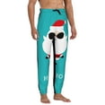 thumbnail image 4 of Kdxio Cute Santa Claus Pattern Joggers,Sweatpants for Men with Pockets-Small, 4 of 5