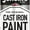 Iron, variant on JENOLITE Cast Effect Spray Paint BRONZE Creates Look and Feel of Real Cast Bronze on Most Surfaces 400ml 13.5fl oz