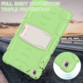 thumbnail image 6 of XYX Case for Samsung Galaxy Tab A 10.1 inch 2019 (SM-T510/SM-T515), Dual Layer Slim Heavy Shockproof Rugged Protective Cover Case with Kickstand (Matcha Green), 6 of 7