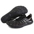 thumbnail image 1 of Zapatos Hombre Mujer Descalzo Aqua Transpirable Natación con Drenaje ( 40) Negro, 1 of 9