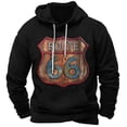 thumbnail image 2 of Sudadera con capucha vintage Route 66 con estampado 3D, sudaderas con capucha de moda, sudaderas para niños y mujeres, chándales para hombres, ropa para hombres y mujeres, 2 of 5