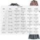 thumbnail image 4 of Mens Camisas de Manga Larga Casual Vintage Turndown Cuello Botón Abajo Camisa Chaqueta con Bolsillo Poliéster Tops Diario, 4 of 5