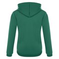 thumbnail image 3 of GA WEIHUA Saving,Men Sherpa Hoodie Jackets Fleece Lined Full Zipper Warm Hoodies Sweatshirt Winter Solid Color Sweater Hooded Coat(Green,L), 3 of 4