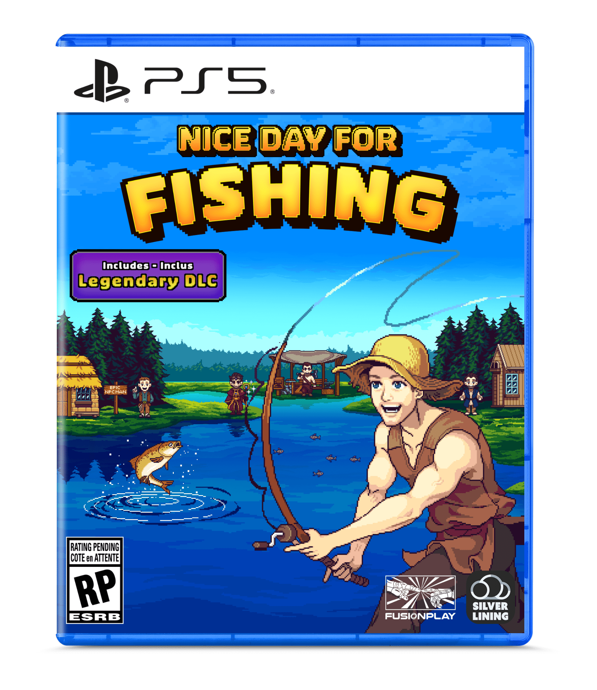 Fishing Star World Tour Reel Fishing Rod Bundle - Nintendo Switch - Neuf USA