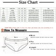 thumbnail image 3 of HWRETIE Plus Size Underwear for Women,4pc Leak Proof Menstrual Period Panties Women Underwear Physiological Waist Pants, 3 of 3