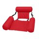 thumbnail image 1 of Flotador de piscina Hamaca de agua inflable Cama flotante Tumbona, Verano Inflable Plegable Flotante Fila Silla Playa Piscina Deportes acuáticos Hamaca, Drifter Piscina Playa Flotador - Rojo oso de fresa  Juguete, 1 of 5