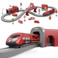 thumbnail image 1 of Set de Tren Wdmiya Funciona con Pilas 66 Piezas para Niños de 4 a 7 Años, 1 of 1