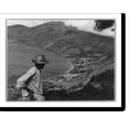thumbnail image 2 of Historic Framed Print, El Salvador. Lake Coatepeque, which being near San Salvador, serves as the resort of the capitol, 17-7/8" x 21-7/8", 2 of 9