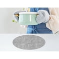 thumbnail image 5 of Unique Bargains Kitchen Placemats Washable Table Mat Wipeable Placemats Gray 13x13in, 5 of 7