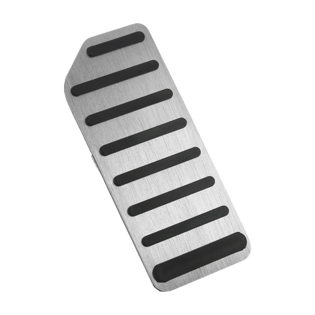 Cubierta de Pedal de Reposapiés Automático/Manual 1 Pcs para Honda Accord 2018-2021 Aleación de Aluminio Tono Plateado