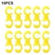 thumbnail image 4 of Eigraketly 10 piezas Clips de cable de freno de bicicleta Abrazaderas de fijación de línea extraíbles de plástico para carretera Soporte de Amarillo 20piezas, 4 of 6