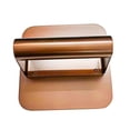 thumbnail image 2 of Burger Presses, Grill Press, Nonstick Meat Steak Press, Meat Smasher for Cooking, Barbecue, Sandwich, Beef, Steaks Square Golden, 2 of 8