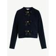 thumbnail image 5 of Free Assembly Women's Bow Front Cropped Jacket, Sizes XS-XXL, 5 of 5