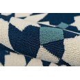thumbnail image 4 of Momeni Baja Polypropylene Machine Made Navy Indoor Outdoor Rug, 4 of 4