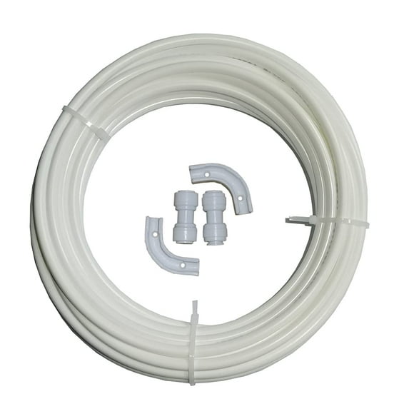 YZMSZ 1/4 Inch O.D. tube Lenght 32.8Ft (10m) white RO Water Filter Tubing PE,Use with Reverse Osmosis Systems, Drinking Water Filters, Liquid Dispensers,Coffee Machine,Ice Maker.