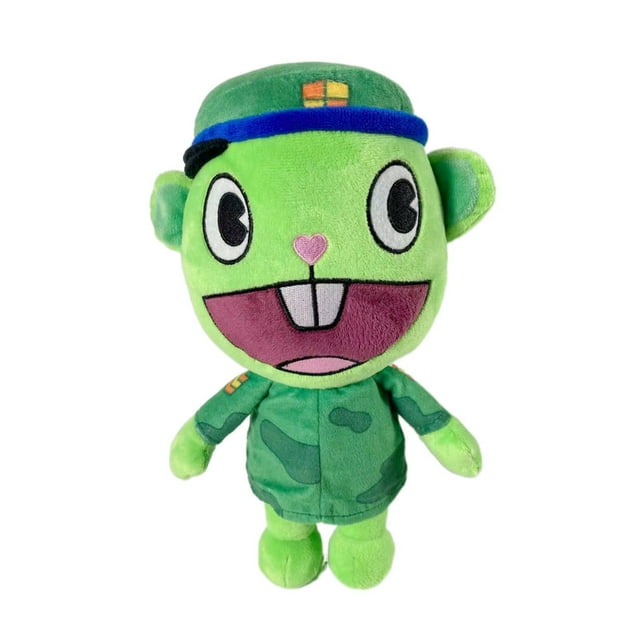 Muñeca de peluche Trees Friends Flippys Anime, 28 cm