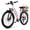 Pink, variant on ECLIO 26 inch Adult Electric Bike, 750W Peak Commuter Ebike,Step-thru Electric Commuter Bike for Woman, Electric Mountain Bike 50 Mile Range, 20 mph, 7-Speed,UL2849 Pink