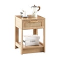 thumbnail image 5 of Natural Rattan Nightstand / Bedroom and Interior Decoration / Easy to Clean Surface, 5 of 5