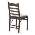thumbnail image 2 of Chaise Pliante en Bois Cosco en Espresso (Lot de 2), 2 of 6
