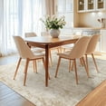 thumbnail image 2 of SONORO KATE 4'x6' Area Rugs for Living Room, Machine Washable Oriental Vintage Non Slip Soft Indoor Area Carpet, Beige, 2 of 8