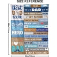 thumbnail image 2 of LHSHID Gifts for Mom from Daughter Son Blanket Flannel Soft and Comfortable Anti static Bed Sofa Blanket 50x60in, 2 of 5