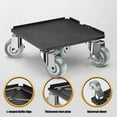 thumbnail image 2 of Furniture Mover Sliders Dolly & Lifter Tool Set, 2886lbs Load Heavy Small Furniture Transport Moving Tools with 360° Rotation Wheels, Anti Slip Mats and Height Enhancing Mats, Black, 2 of 7