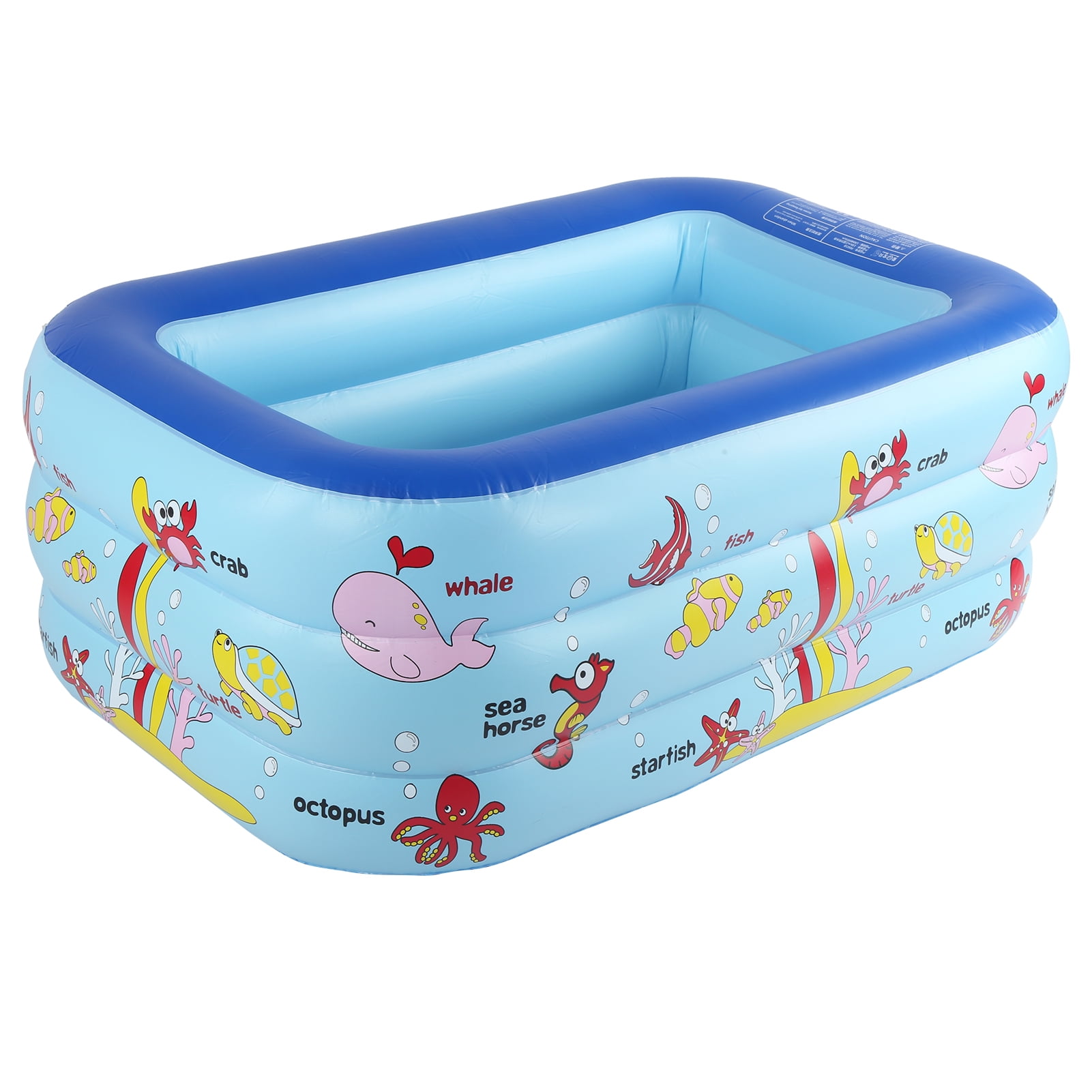 Kids Swimming Pool, Inflatable Kiddie Pool Excel At Preventing Air Or