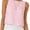 Striped Pink, variant on Wrongduck Womens Gingham Crop Tank Tops Sleeveless High Neck Plaid Button Back Summer Casual Beach Vacation Vest