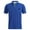 Blue, variant on Men Polo Shirts Business Breathable Slim Fit Short Sleeve Tops Button Up Collared Performance Golf Casual T Shirts for Man Orange XXXXXL