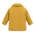thumbnail image 4 of Mercatoo Baby Girls Long Sleeve Teddy Long Coat Kids Winter 𝐅𝐥eece Jacket Warm Outwear Clothes Toddler Girls Long Coat, 4 of 9