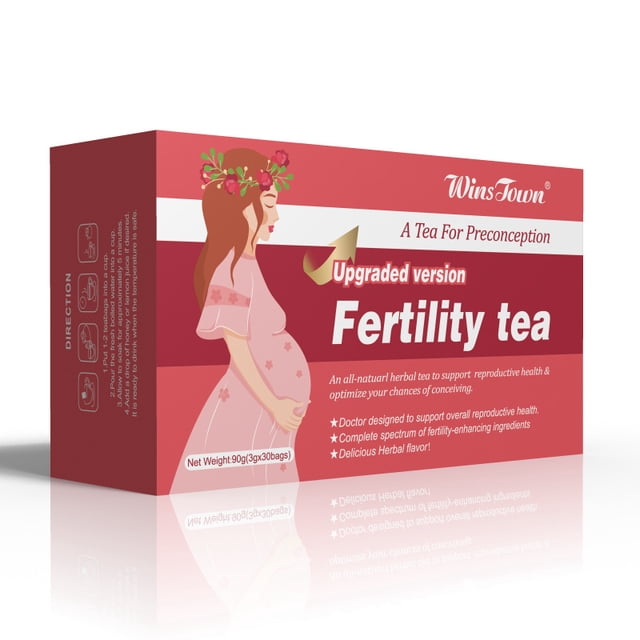Té de fertilidad orgánico, 30 bolsitas de té, 3 g Organic fertility tea ER