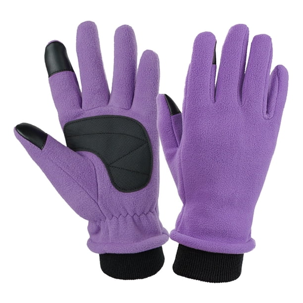 Invierno Guantes cálidos para hombres y mujeres a prueba de viento a prueba de pantalla de conducción para llevar Guantes de ciclismo Guantes a prueba de frío