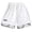 White, variant on Vibrex Men's Shorts, Men's Double-layer Trendy Printed Casual Sports Shorts, Black_L